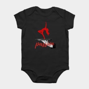 Passion - Elegant Dancer - Surreal Montage Baby Bodysuit